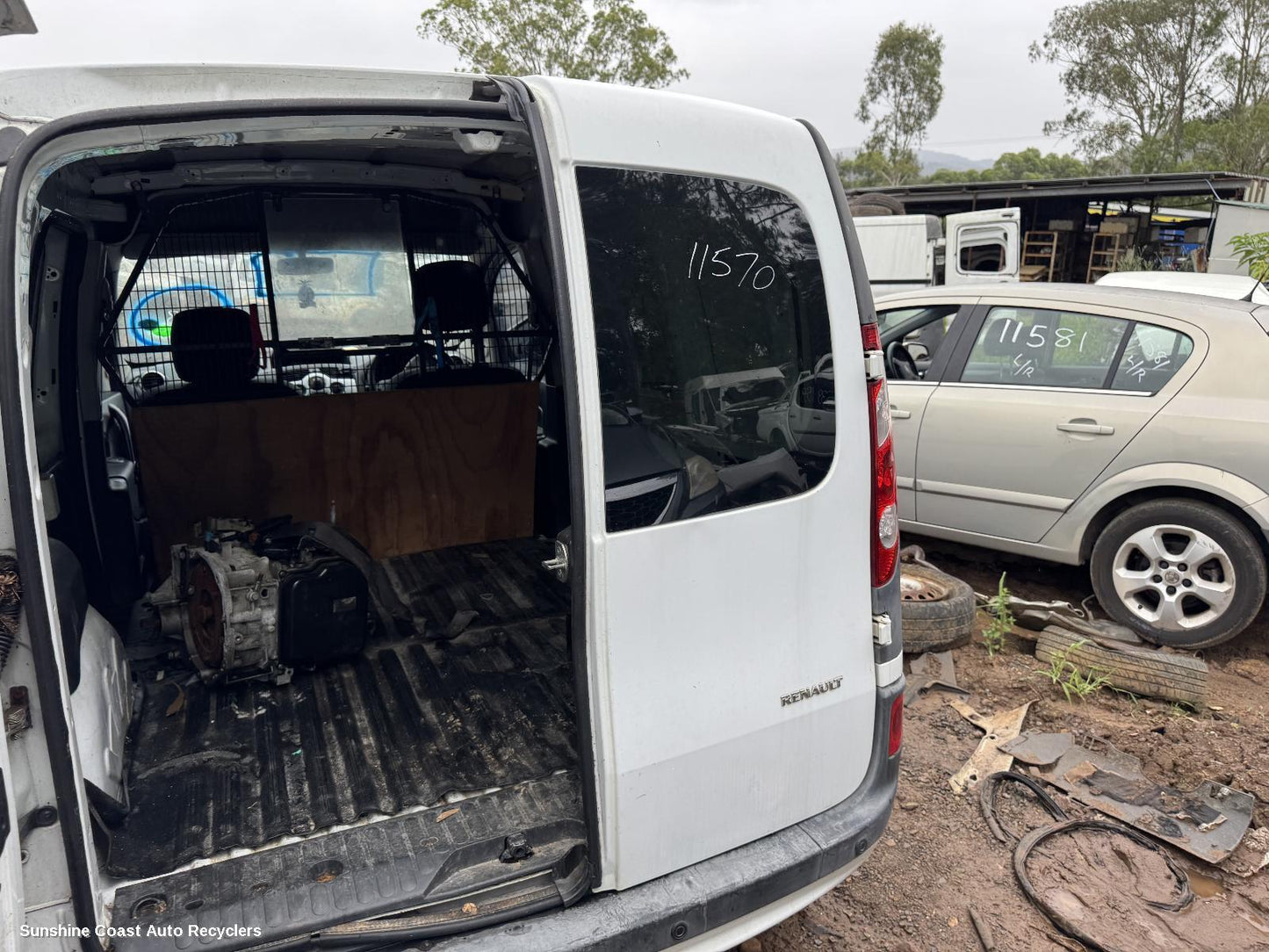 2011 Renault Kangoo Bootlid Tailgate