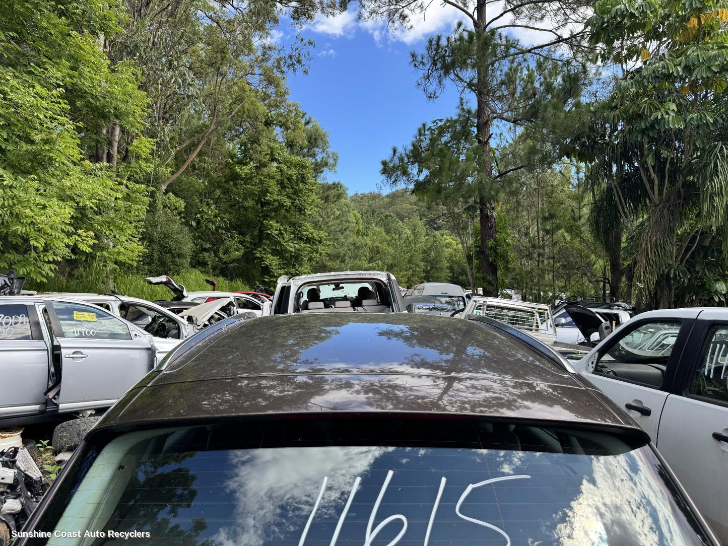2011 Audi Q5 Rear Spoiler