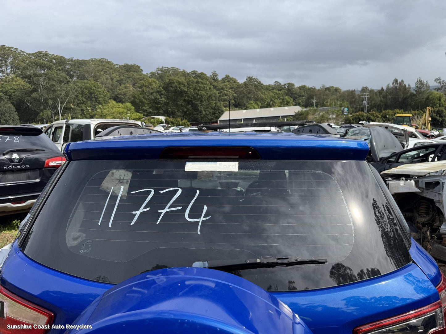 2015 Ford Ecosport Rear Tailgate Glass