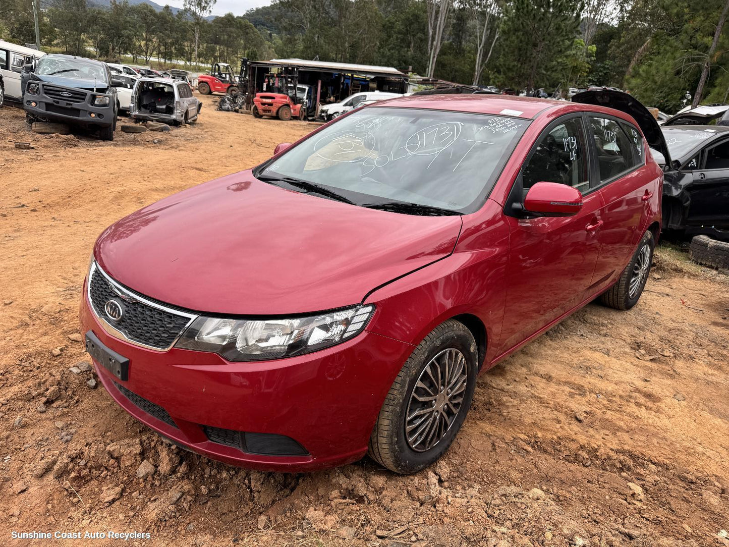 2013 Kia Cerato Left Rear Wnd Reg Motor