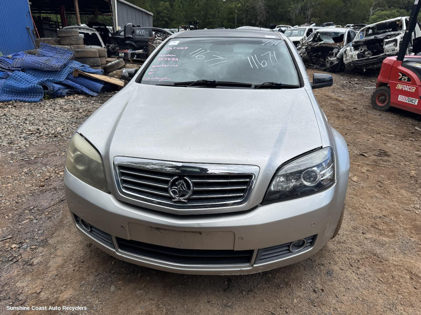 2006 Holden Statesman/caprice Right Rear Door Window