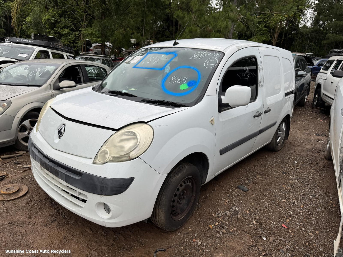 2011 Renault Kangoo Bootlid Tailgate
