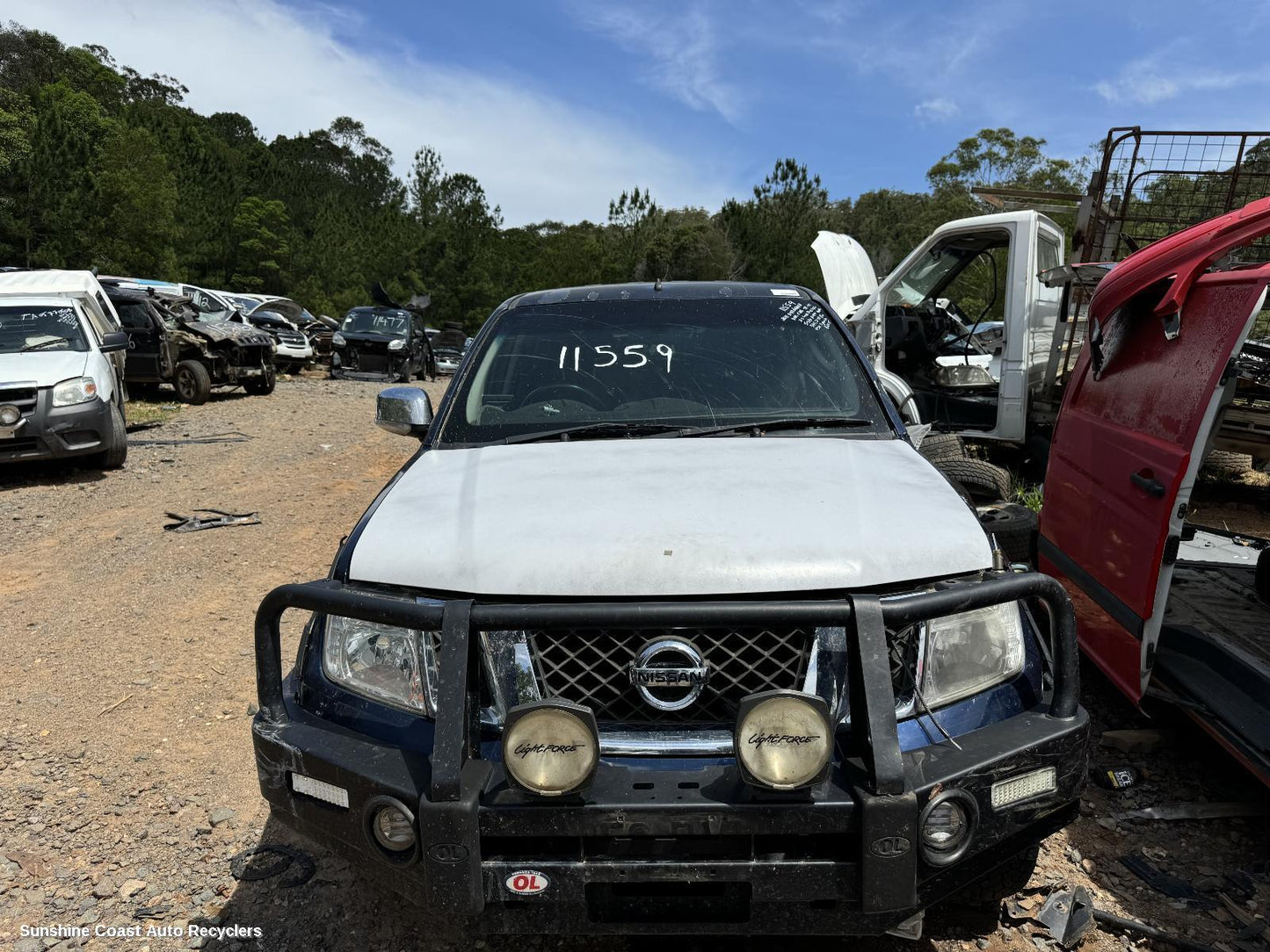 2011 Nissan Navara Seatbelt Stalk