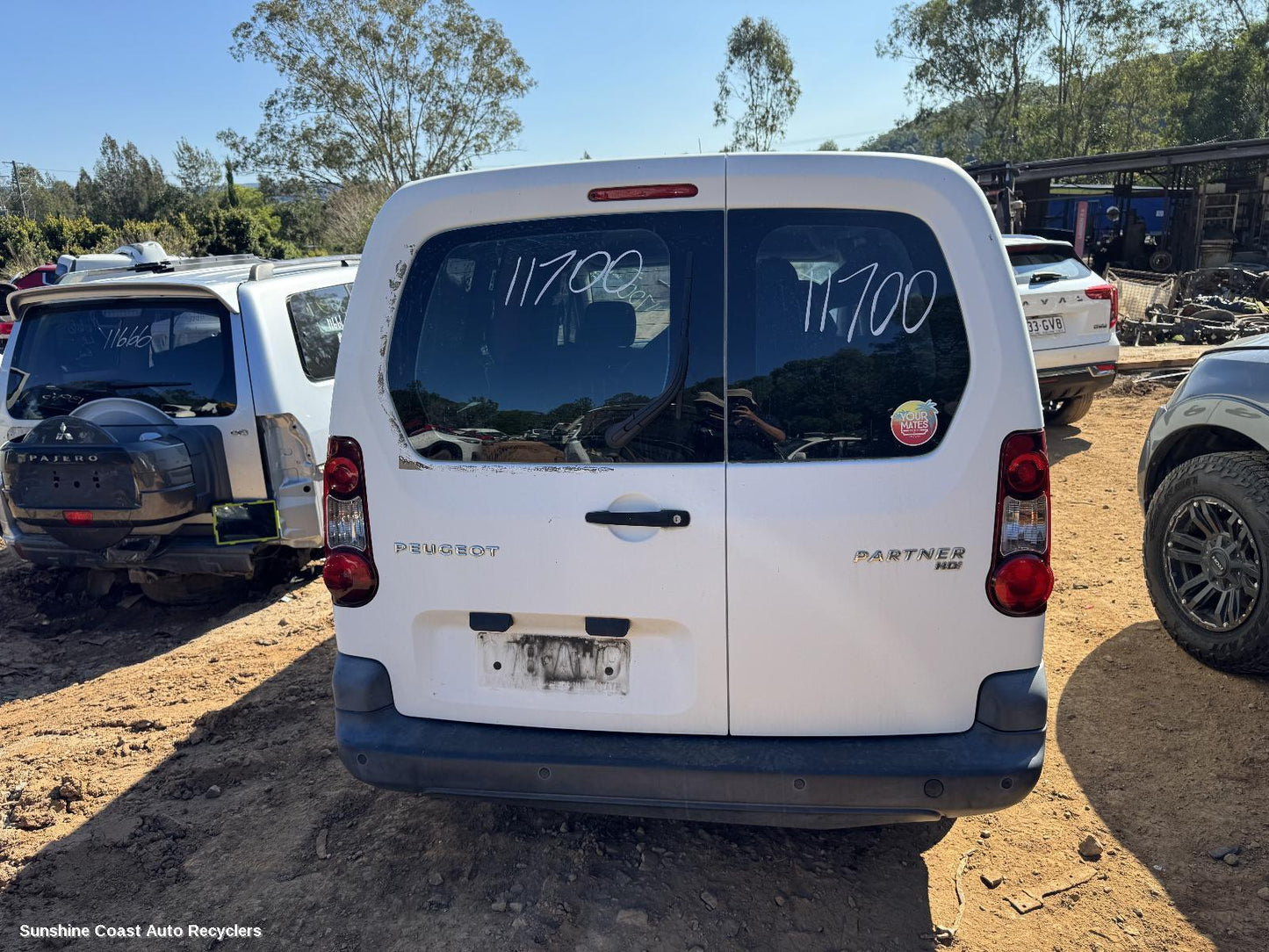 2013 Peugeot Partner Tailgate Handle