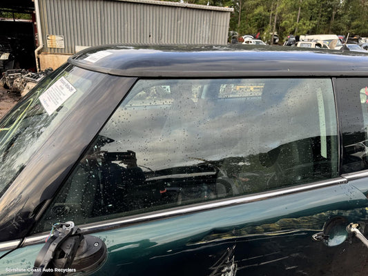 2010 Mini Cooper Left Front Door Window