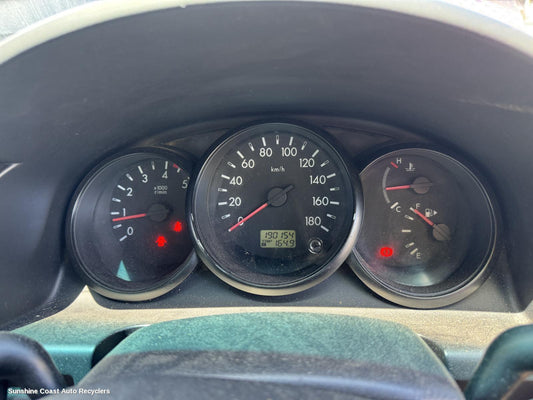 2009 Mazda Bt50 Instrument Cluster