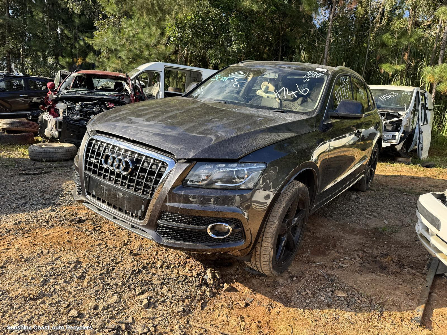 2011 Audi Q5 Radio Cd Dvd Sat Tv