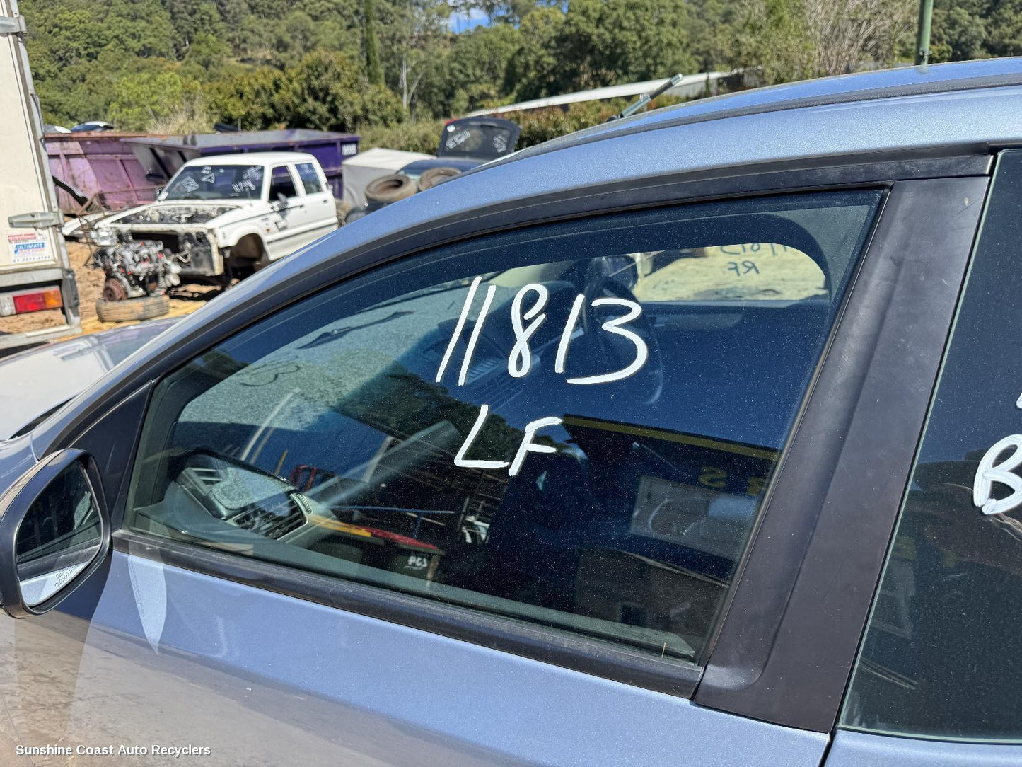 2008 Ford Falcon Left Front Door Window