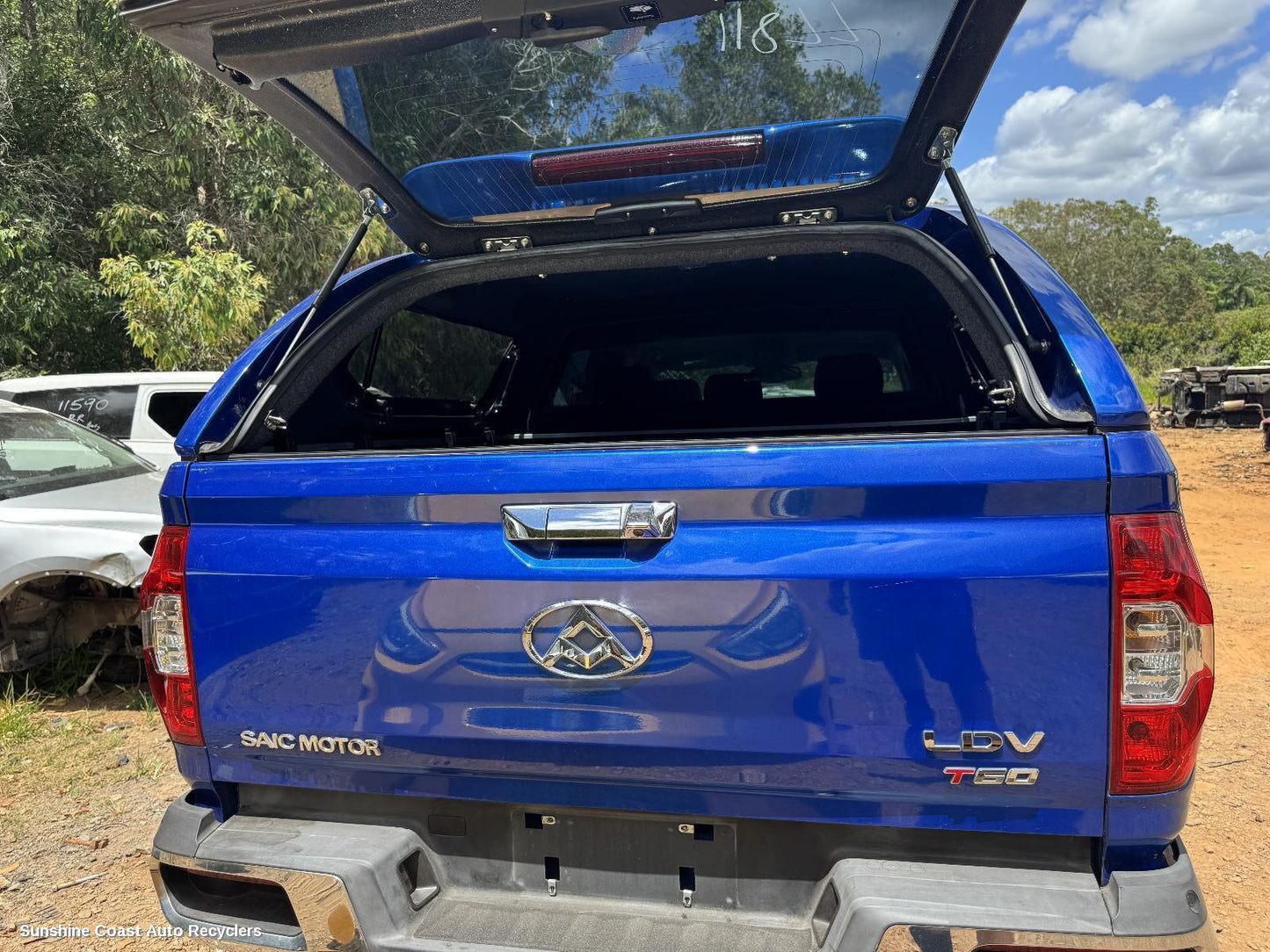 2018 Ldv T60 Bootlid Tailgate