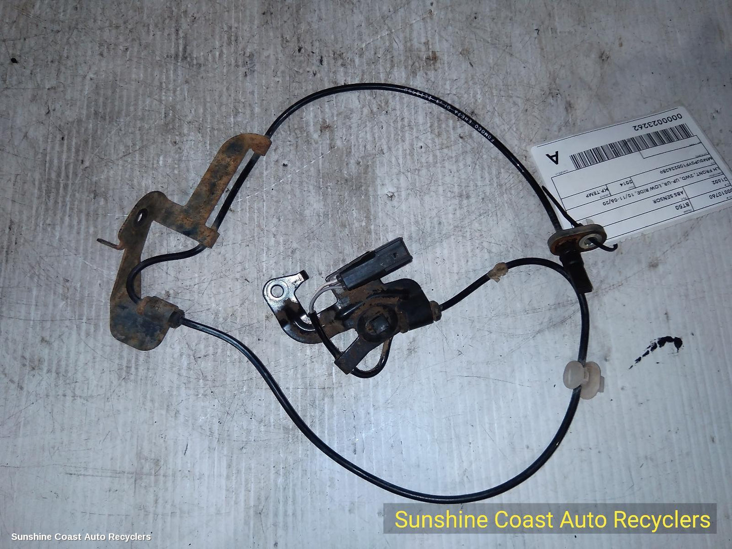 2014 Mazda Bt50 Abs Sensor