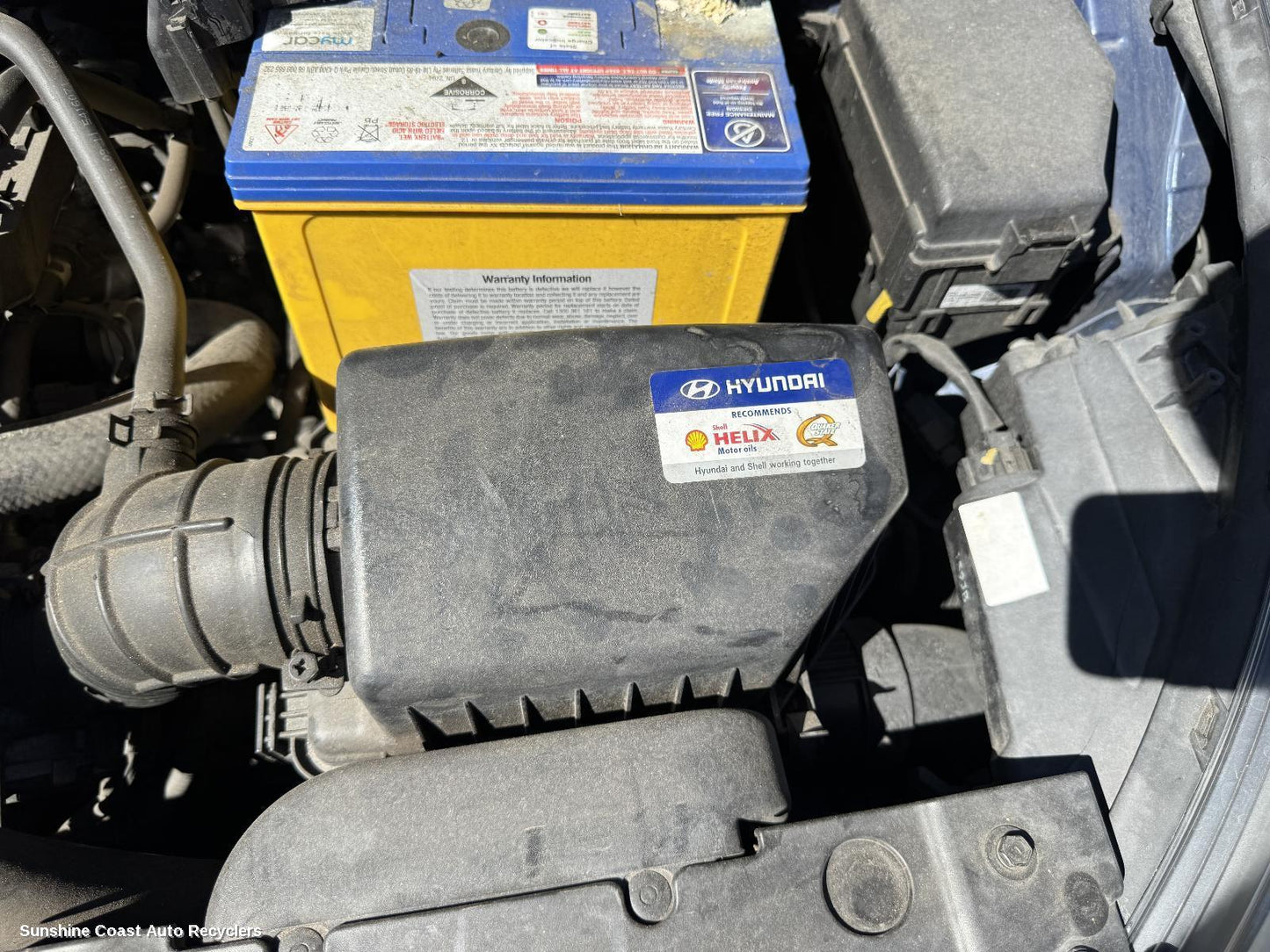 2015 Hyundai Accent Air Cleaner Box