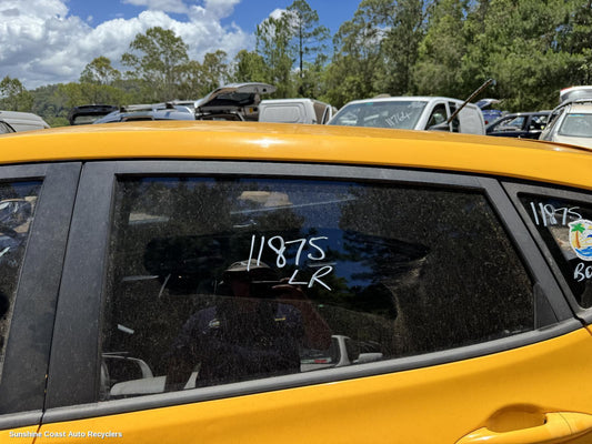 2015 Hyundai Accent Left Rear Door Window