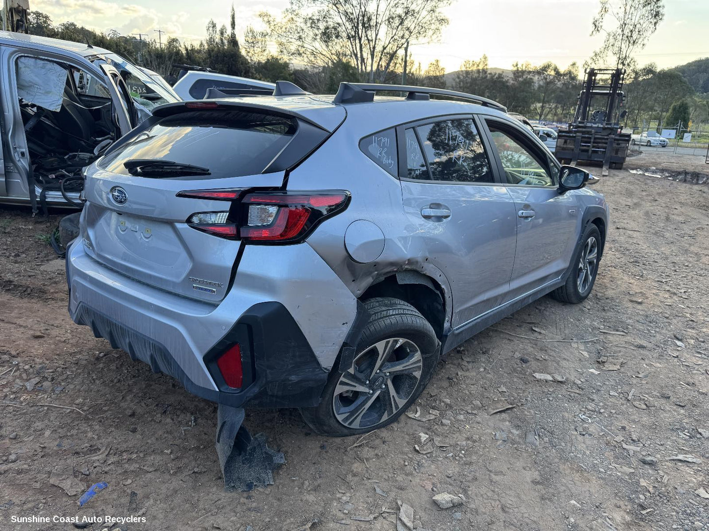 2024 Subaru Crosstrek Left Rear Side Glass