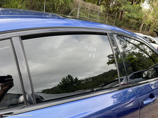 2015 Jaguar Xe Right Rear Door Window