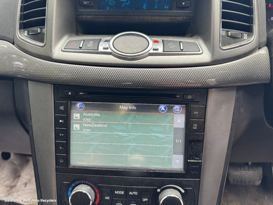 2012 Holden Captiva Clock