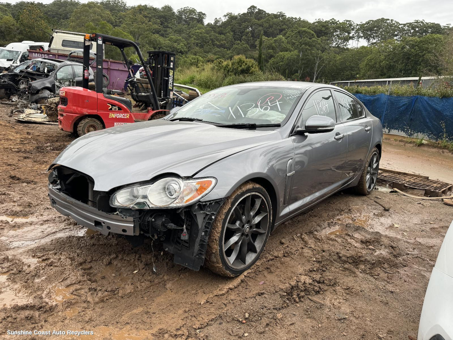 2011 Jaguar Xf Right Rear Wnd Reg Motor