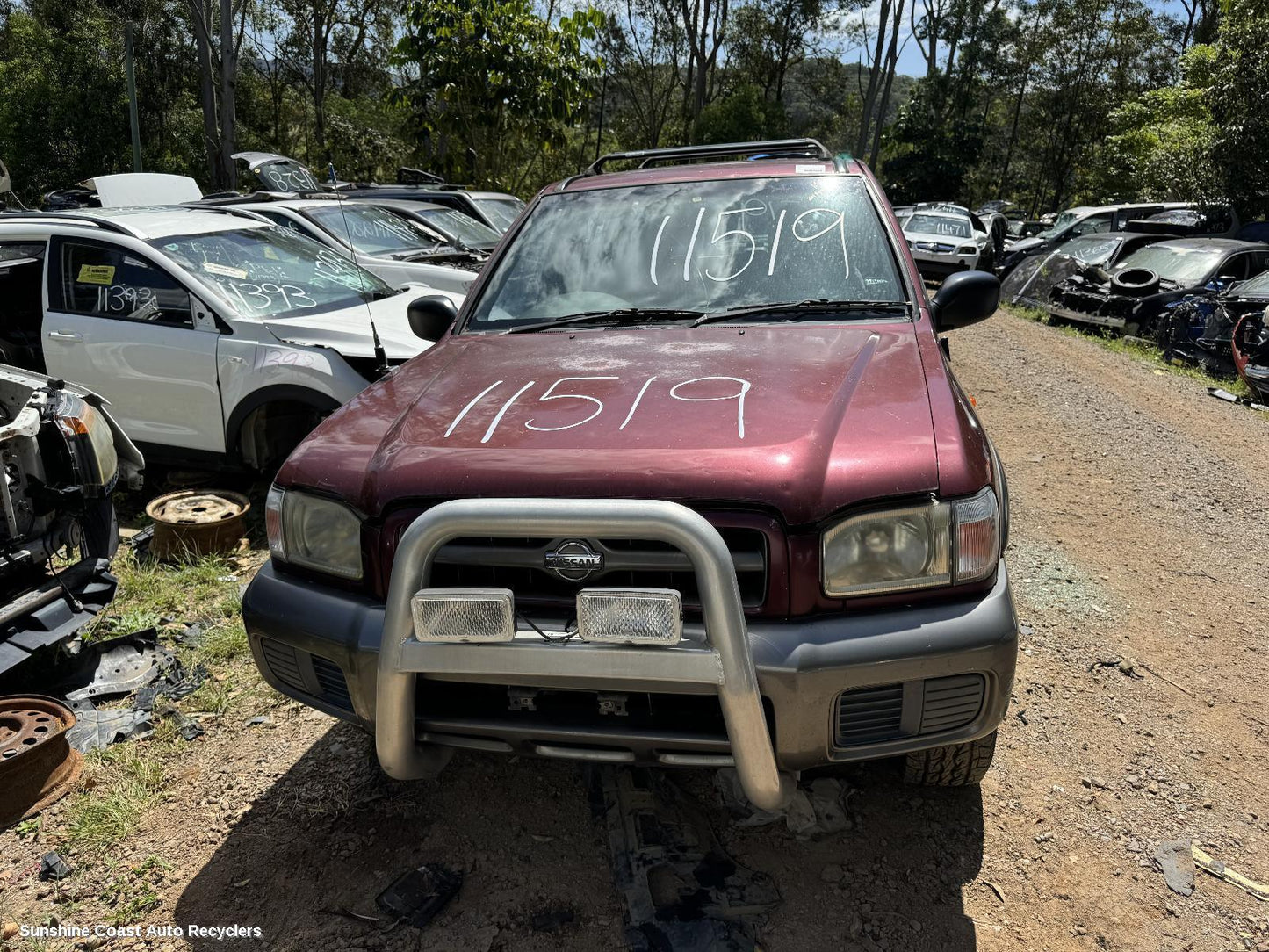 2001 Nissan Pathfinder Engine