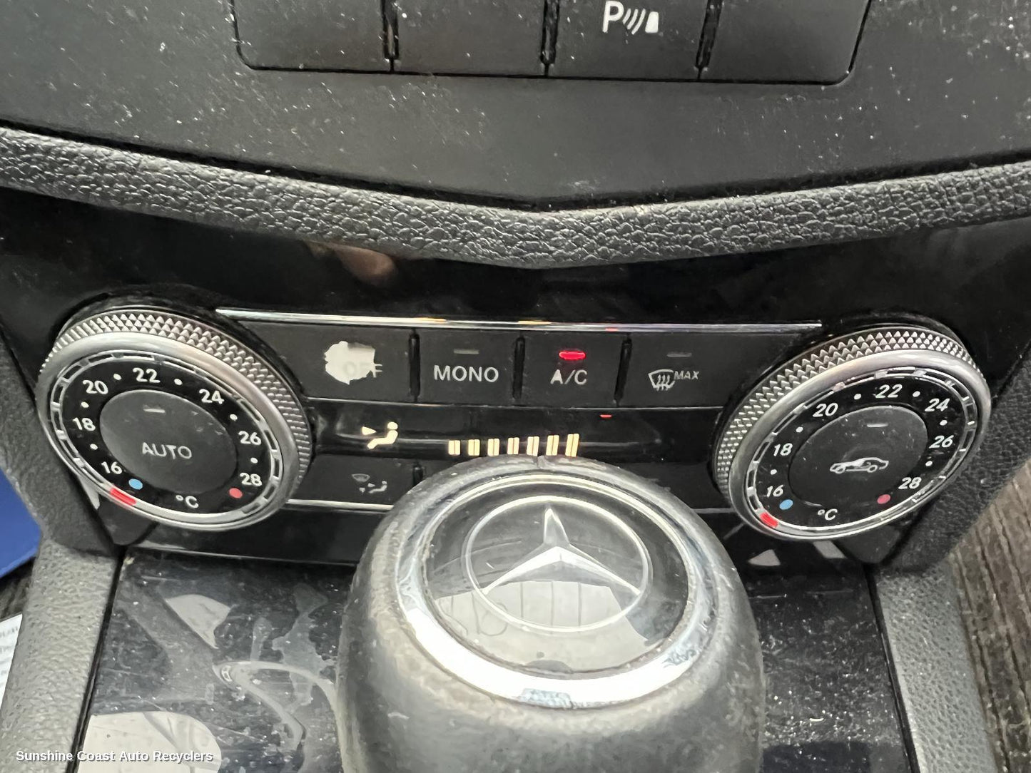 2008 Mercedes C Class Heater Ac Controls