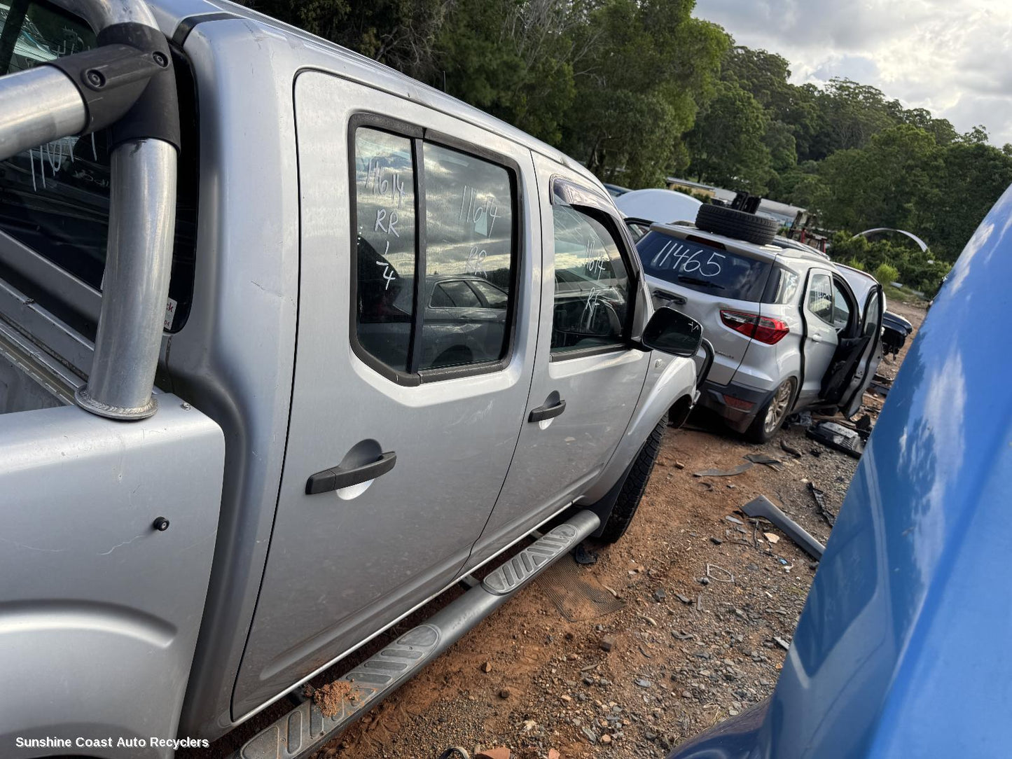 2007 Nissan Navara Side Step Skirt