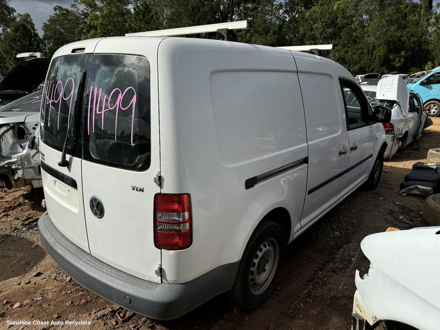 2009 Volkswagen Caddy Front Brake Disc Drm