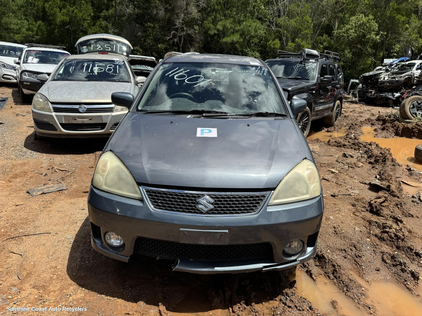2006 Suzuki Liana Rear Spoiler