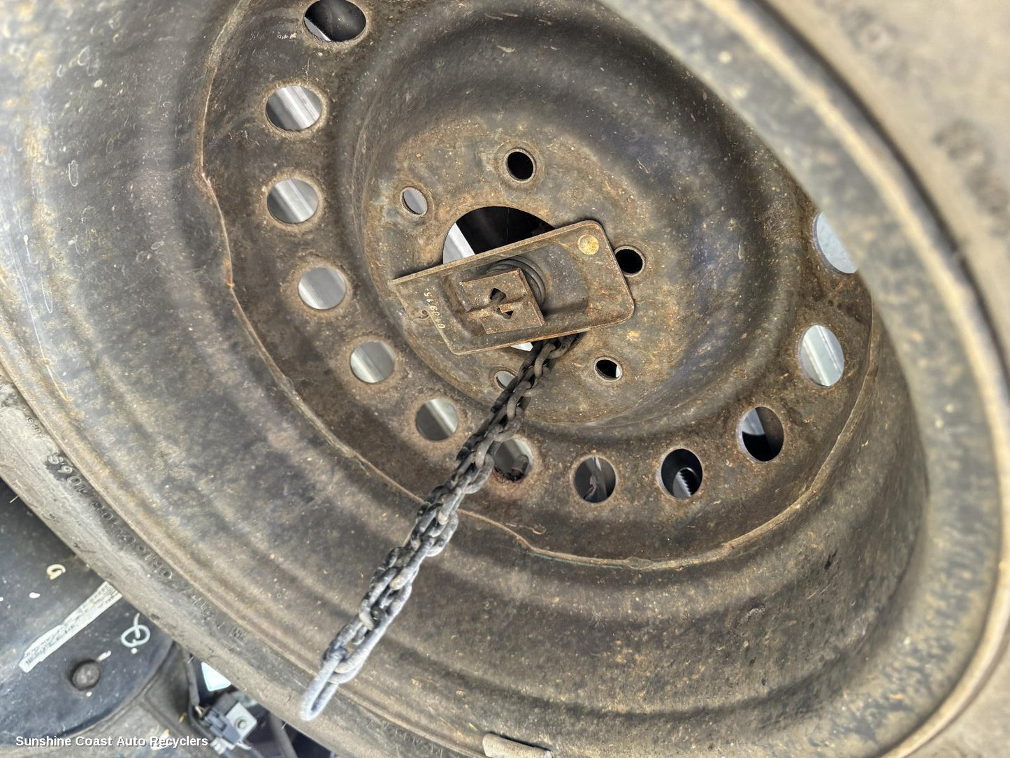 2015 Ford Ranger Spare Wheel Winch