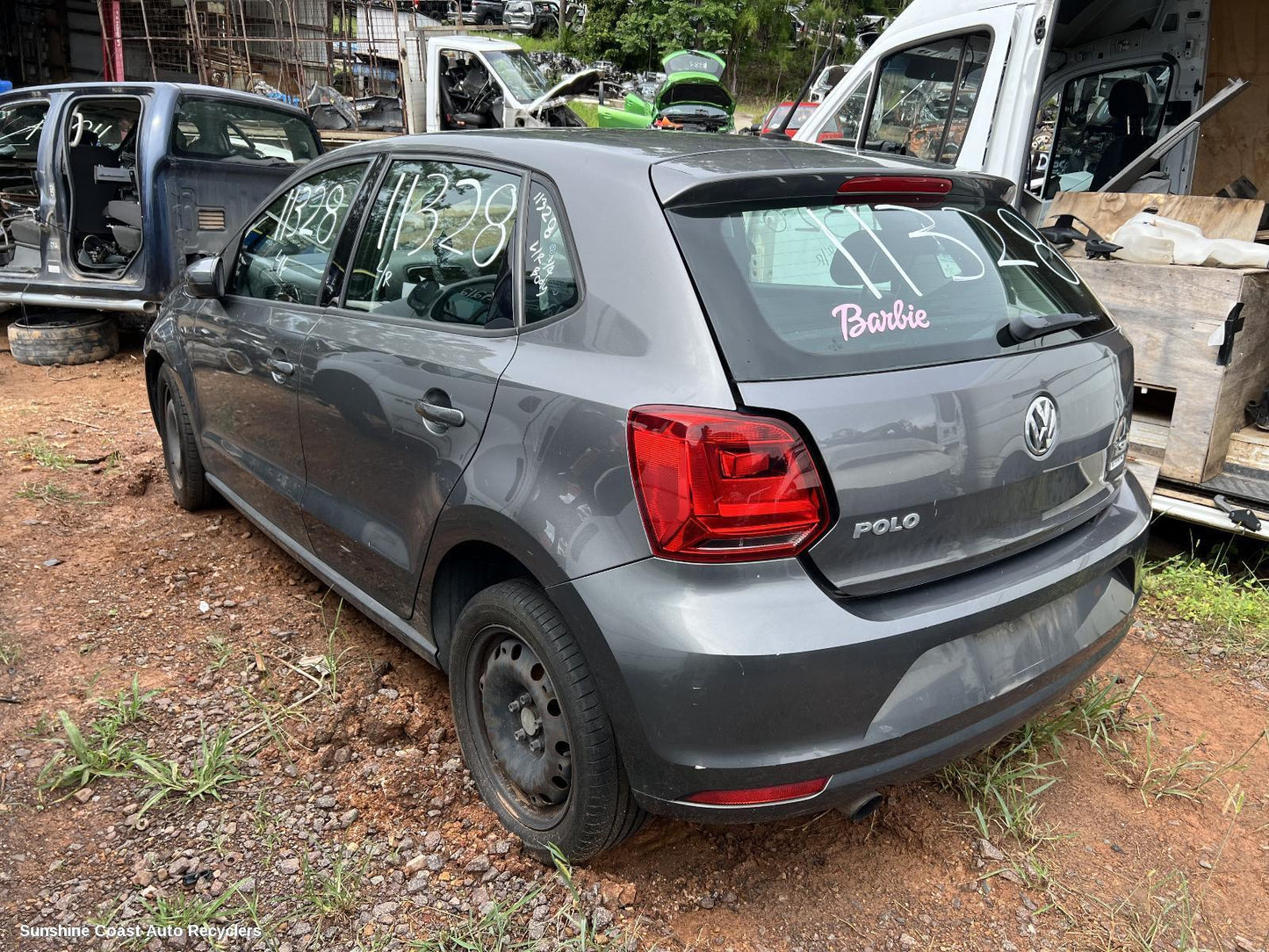 2014 Volkswagen Polo Left Taillight