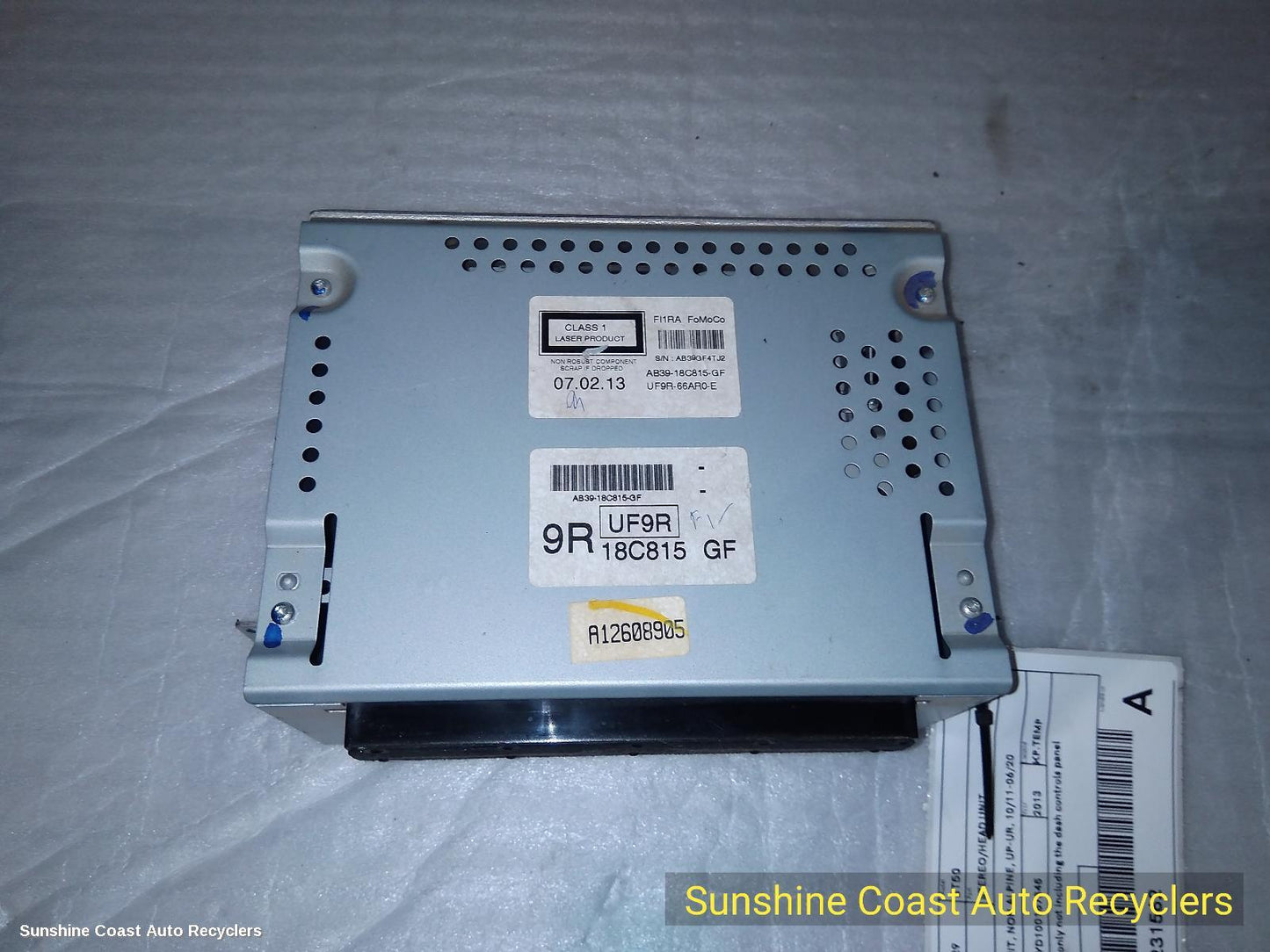 2013 Mazda Bt50 Radio Cd Dvd Sat Tv