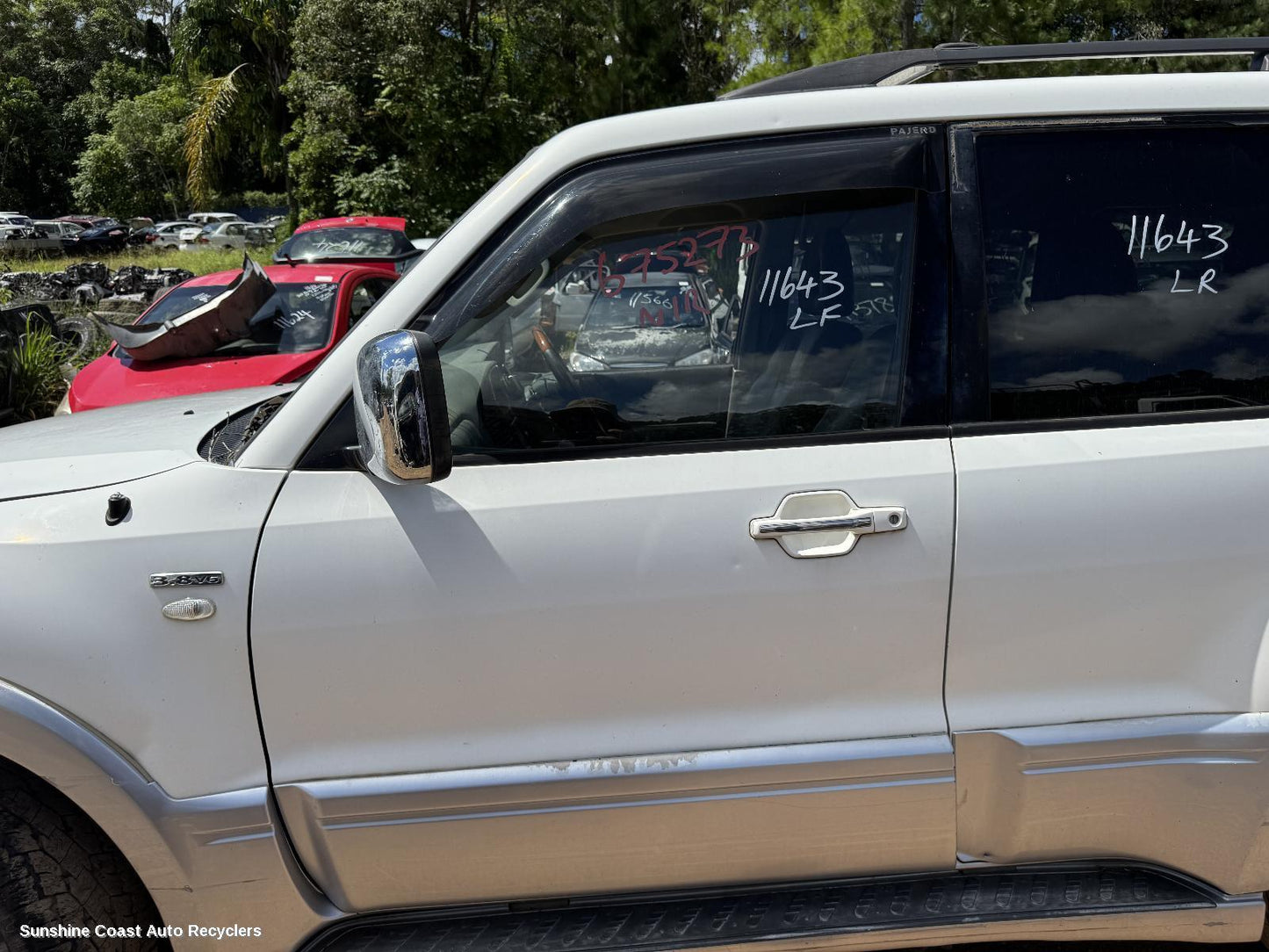 2006 Mitsubishi Pajero Left Door Mirror
