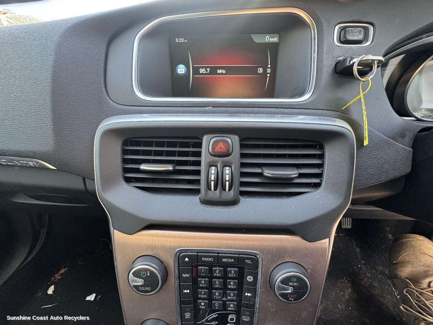 2015 Volvo S40 Radio Cd Dvd Sat Tv