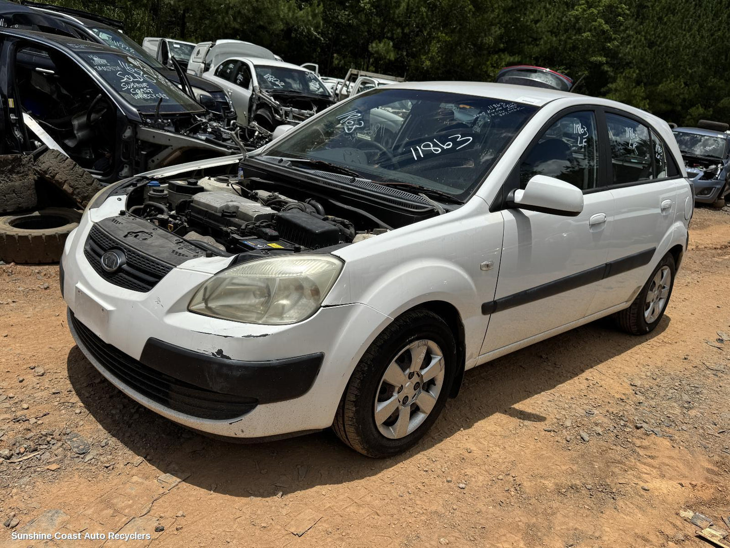 2007 Kia Rio Wiper Linkage