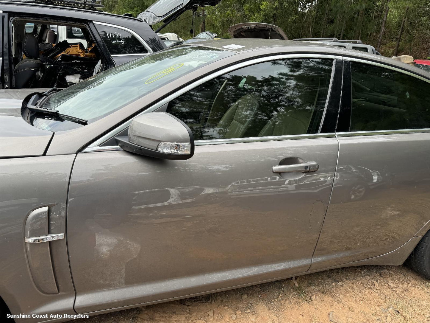2008 Jaguar Xf Left Front Door