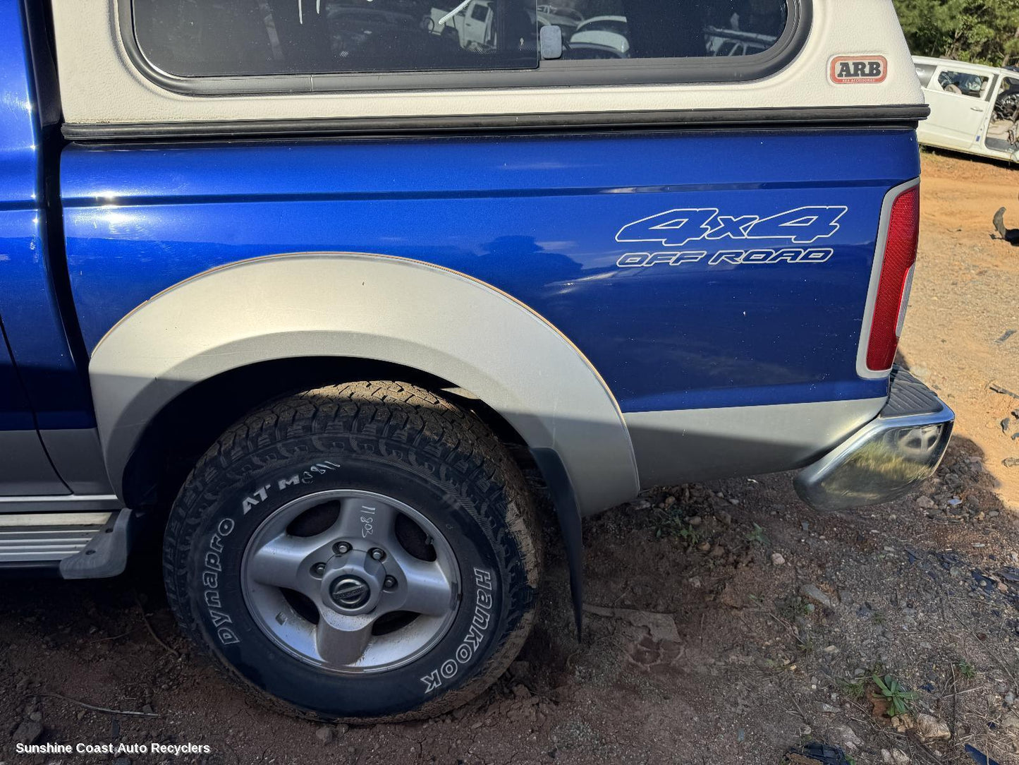 2004 Nissan Navara Ute Back