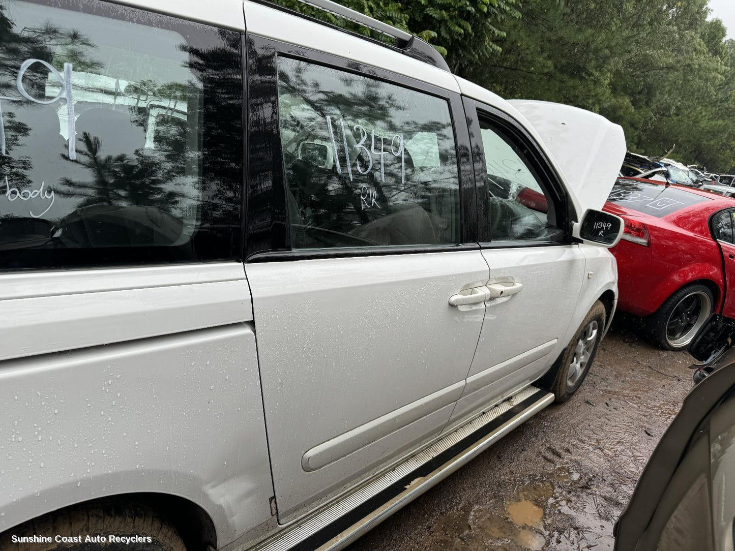 2008 Kia Carnival/grand Carnival Right Rear Door Sliding