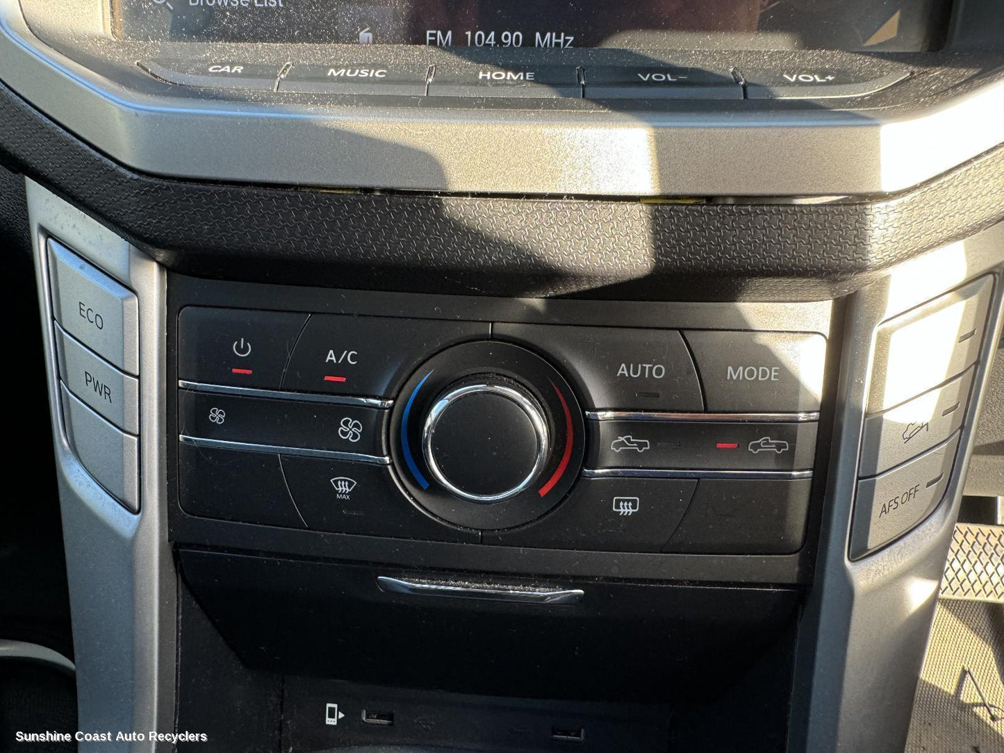 2020 Ldv T60 Heater Ac Controls