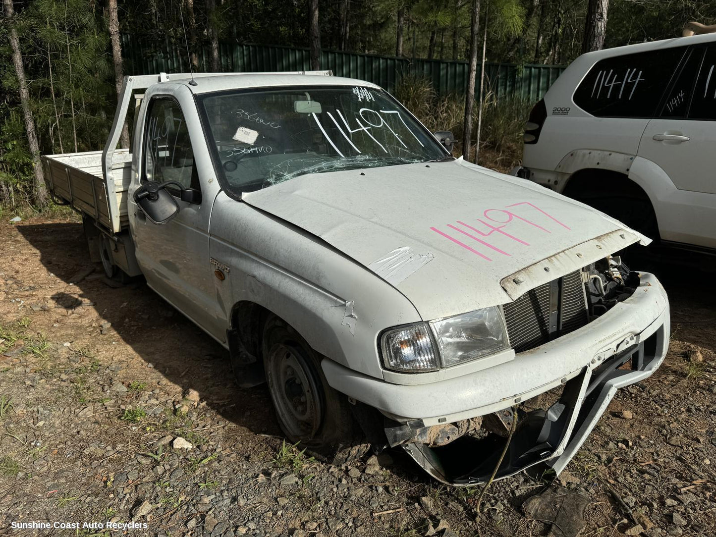 2004 Mazda Bravo Axle