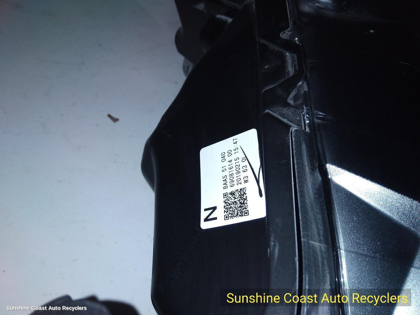 2018 Mazda 3 Left Headlamp