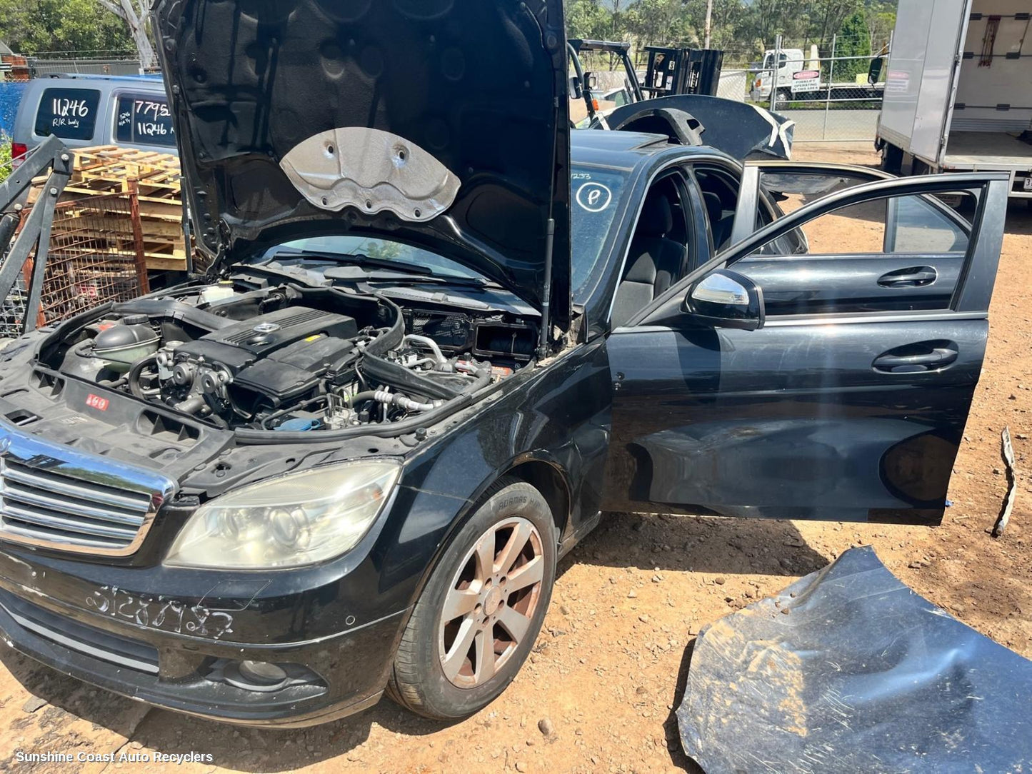 2008 Mercedes C Class Rear Drive Shaft