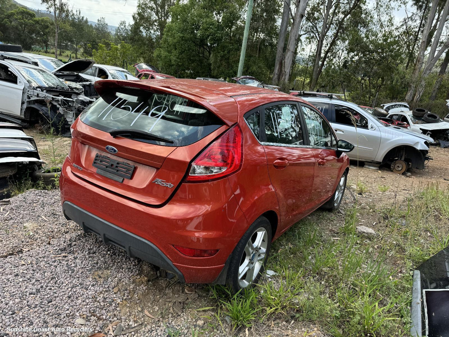 2012 Ford Fiesta Mud Flaps
