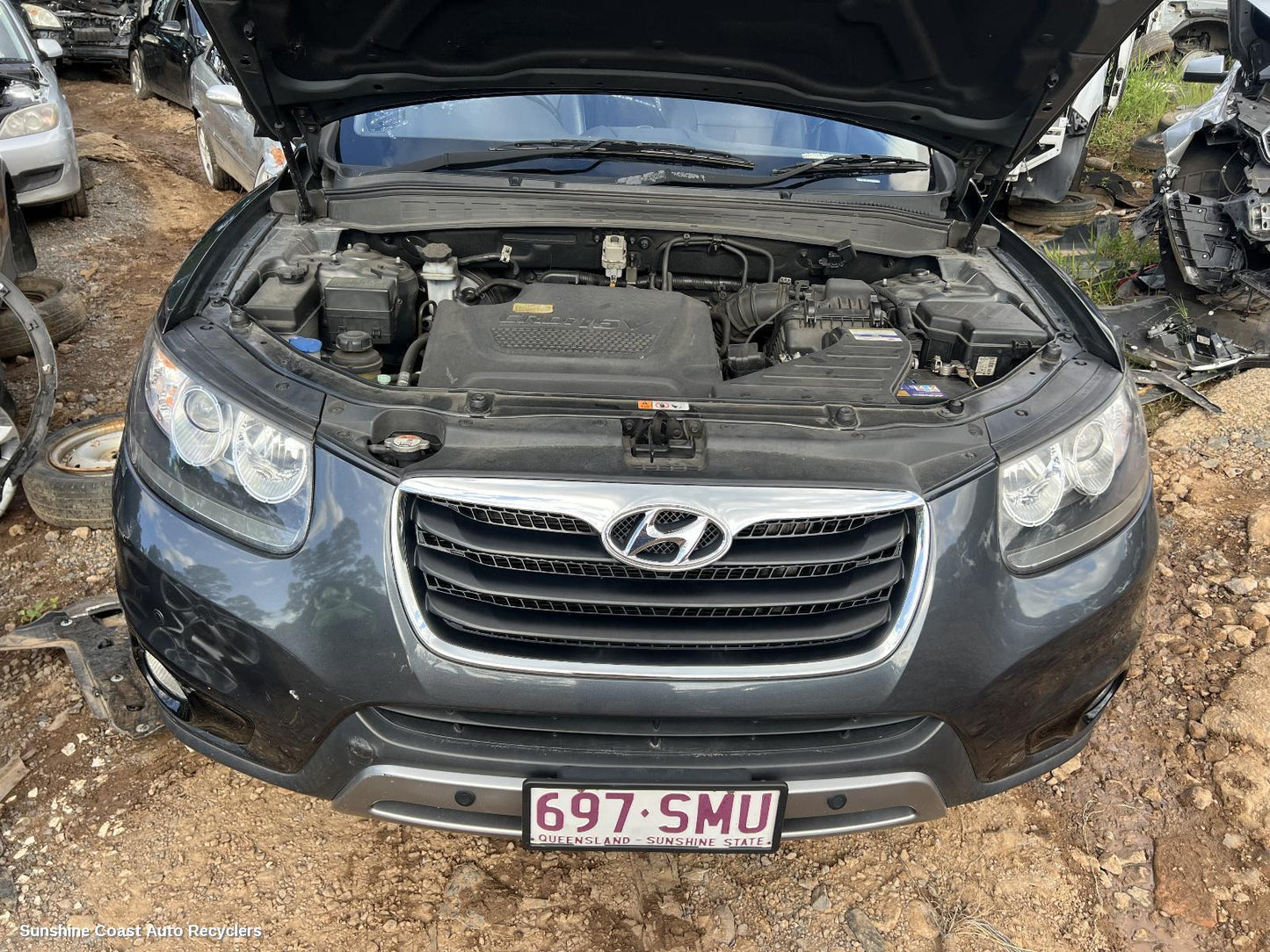 2012 Hyundai Santa Fe Front Seat