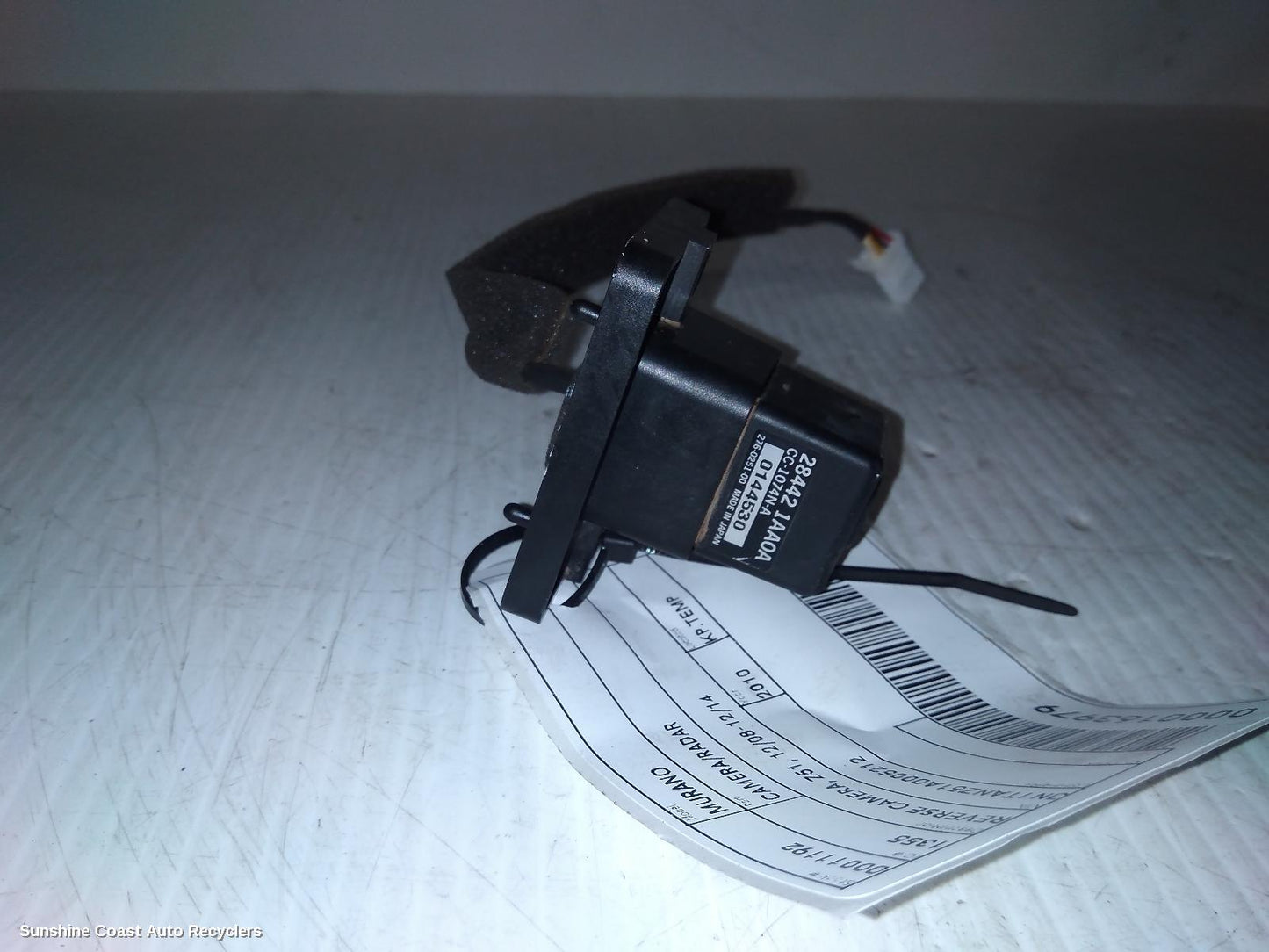 2010 Nissan Murano Reverse Camera