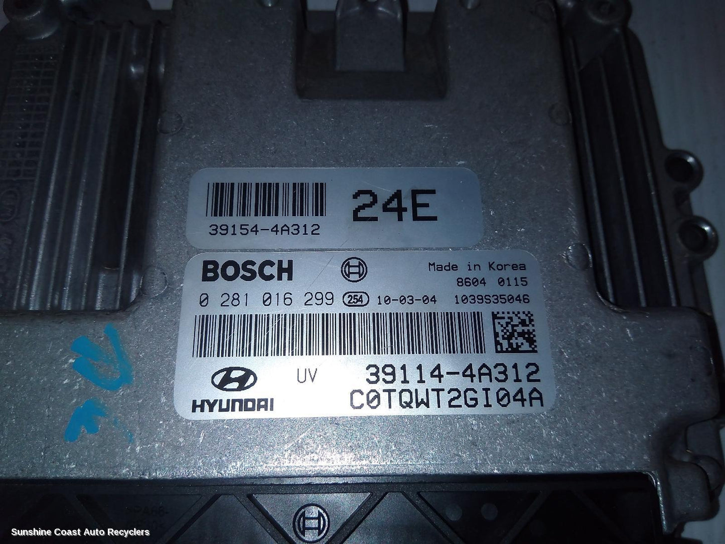 2010 Hyundai Iload/imax Ecu