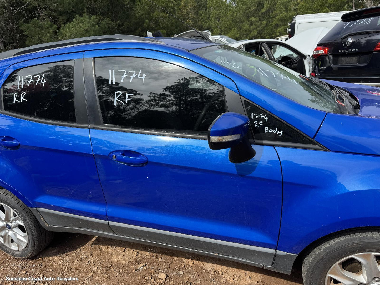 2015 Ford Ecosport Right Door Mirror