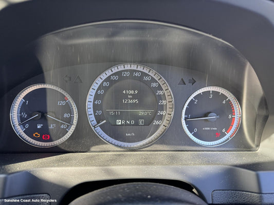 2010 Mercedes C Class Instrument Cluster