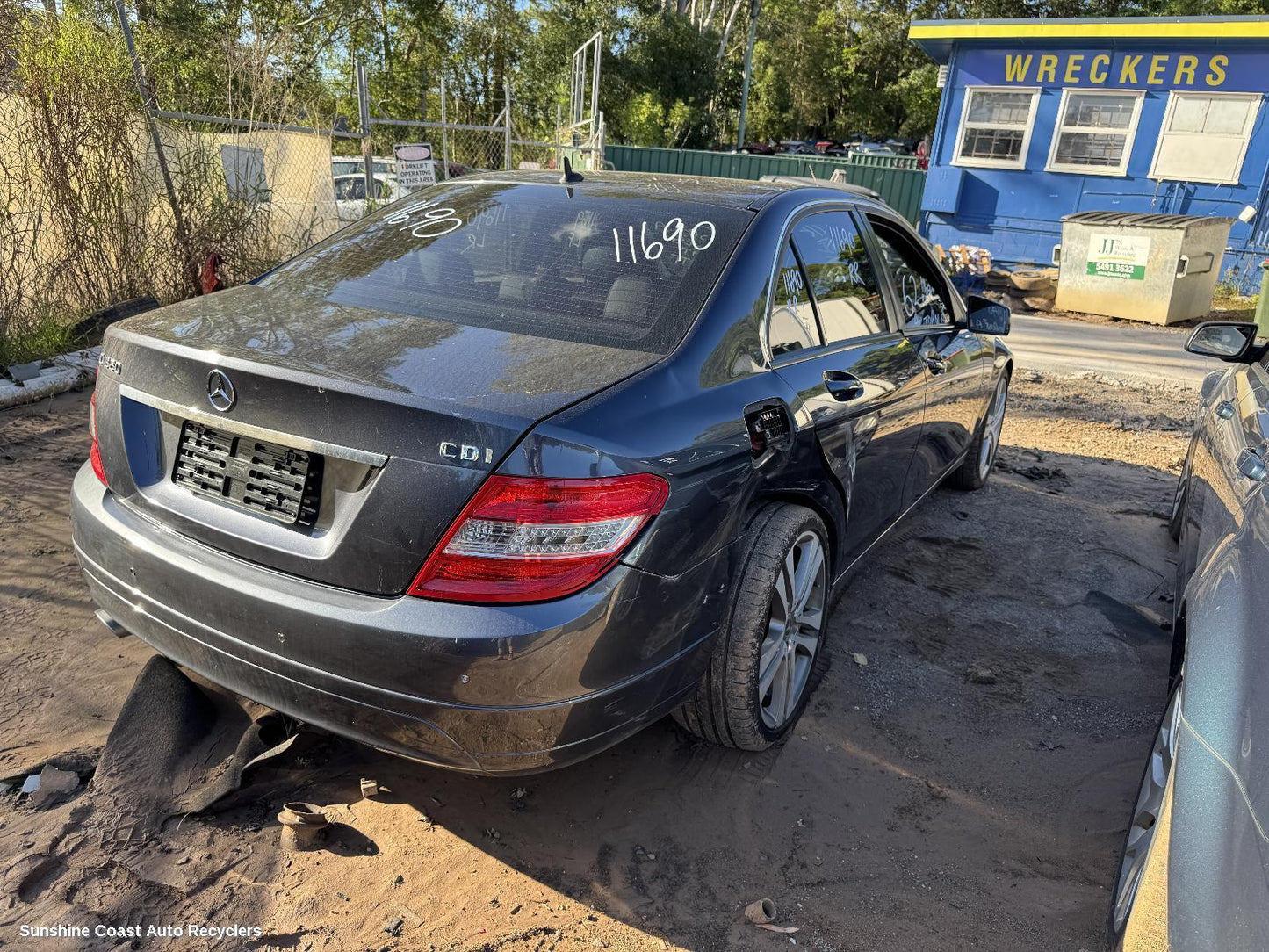 2010 Mercedes C Class Hoodlining