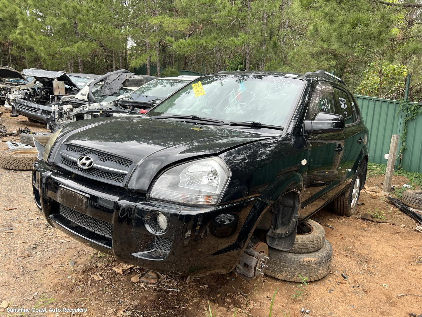 2006 Hyundai Tucson Door Boot Gate Lock