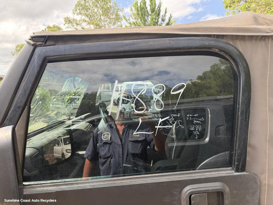 2003 Jeep Wrangler Left Front Door Window