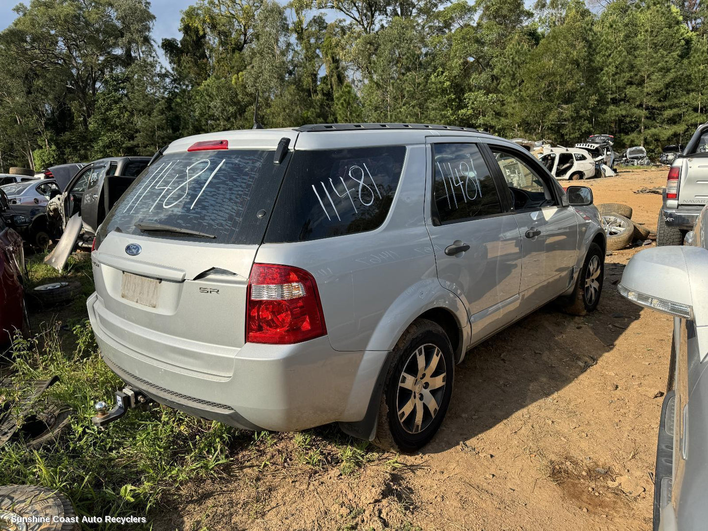 2008 Ford Territory Headrest