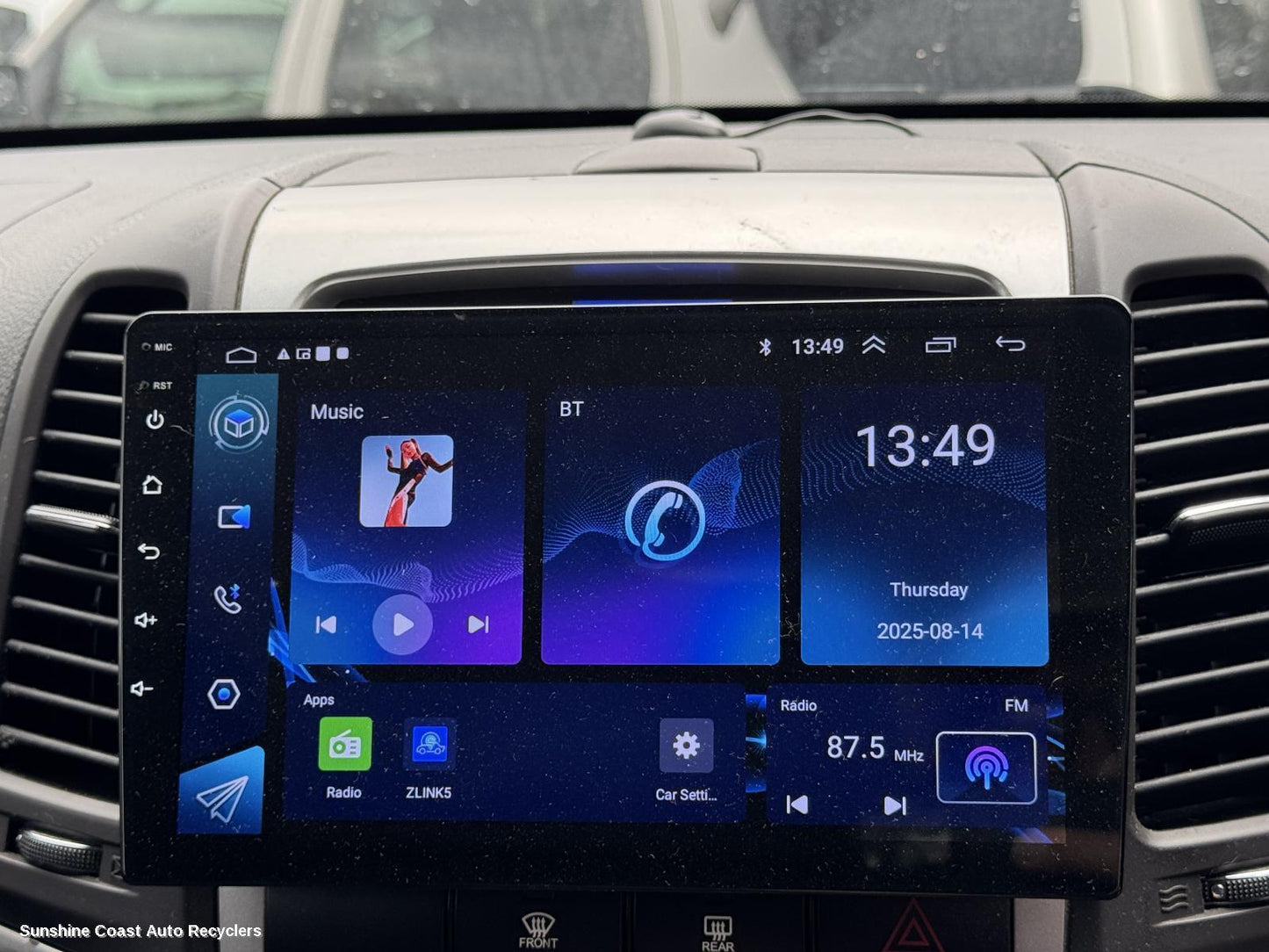 2011 Hyundai Santa Fe Radio Cd Dvd Sat Tv