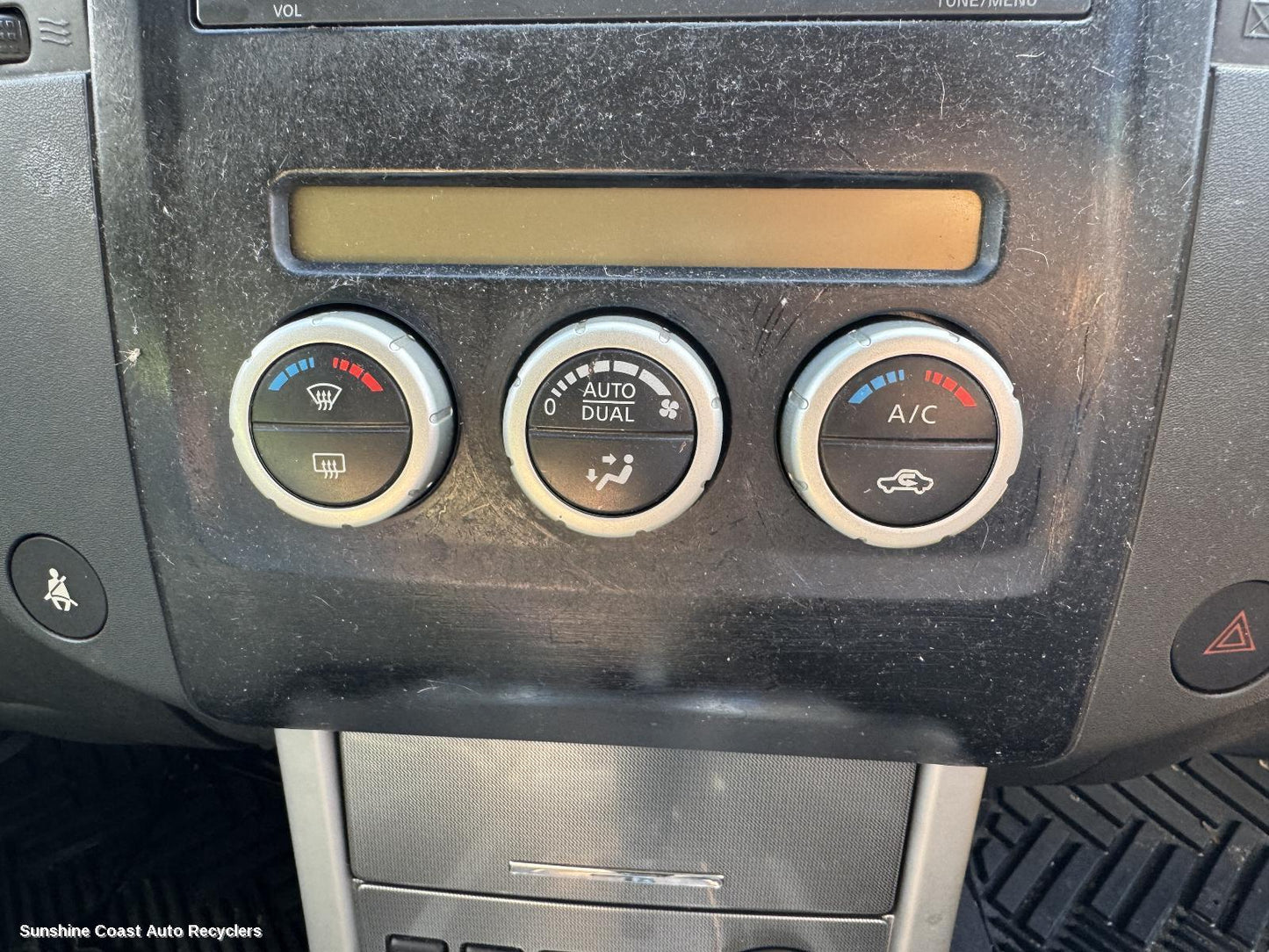 2012 Nissan Pathfinder Heater Ac Controls